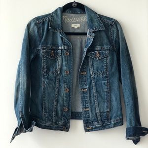 Madewell The Jean Jacket in Storm Cloud Wash
